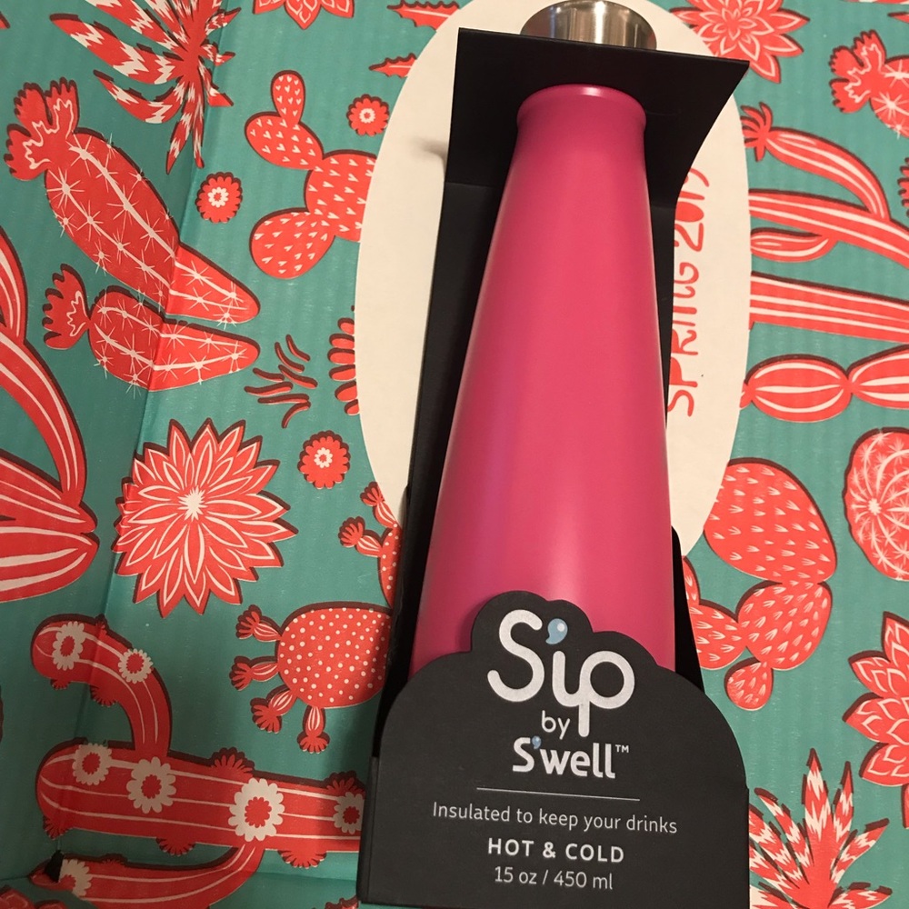 Unused sip by s’well insulated water bottle